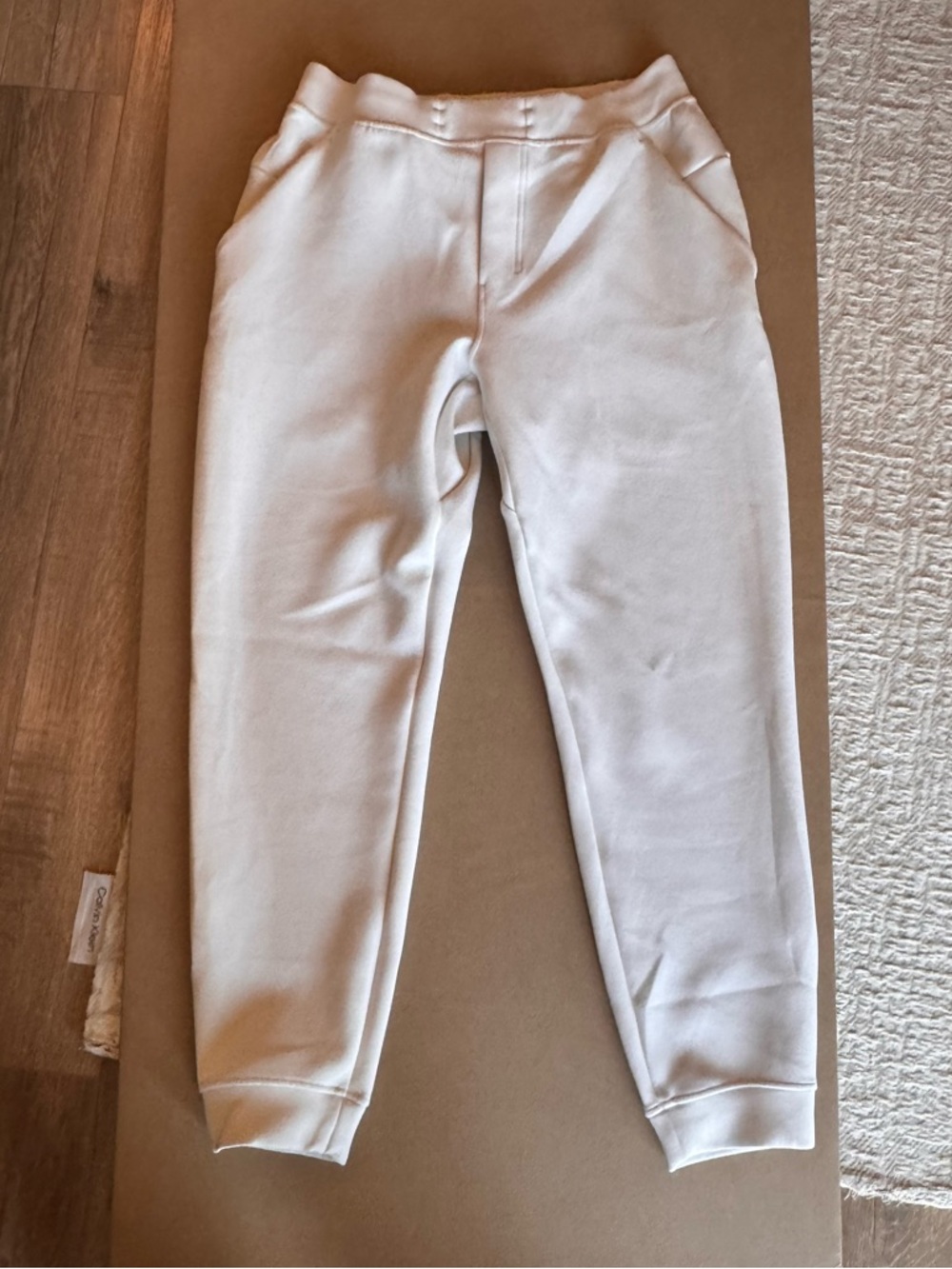 lululemon athletica Cream Men’s Fleece Joggers